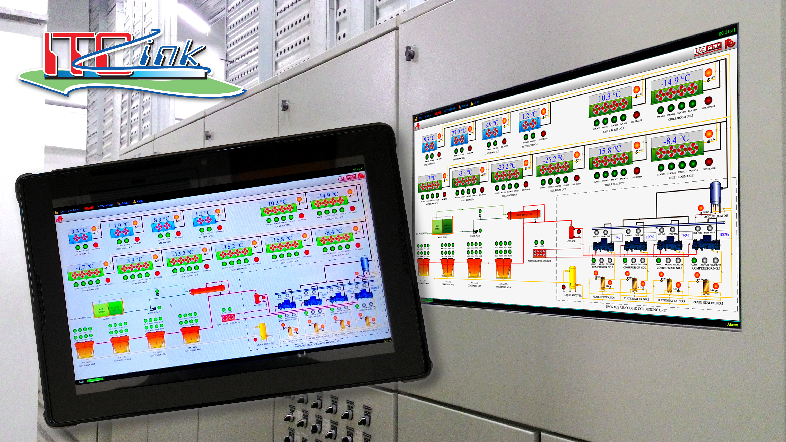 ITCLink Industrial Refrigeration, Freezing and Cold Storage Systems by ITC GROUP