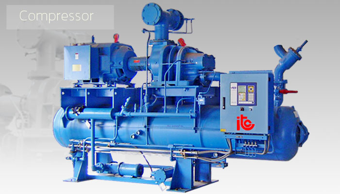 Compressor - Industrial Refrigeration, Freezing and Cold Storage Systems by ITC GROUP