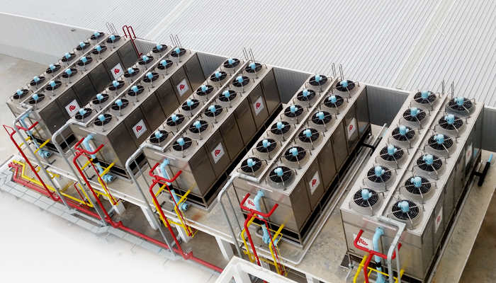 Evaporative Condenser - Industrial Refrigeration, Freezing and Cold Storage Systems by ITC GROUP