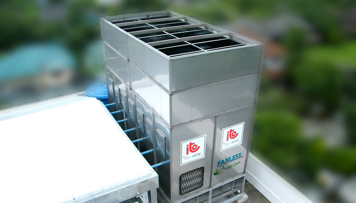 Fanless Evaporative Condenser Industrial Refrigeration, Freezing and Cold Storage Systems by ITC GROUP