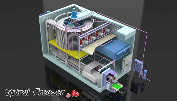 Spiral Freezer - Industrial Refrigeration, Freezing and Cold Storage Systems by ITC GROUP